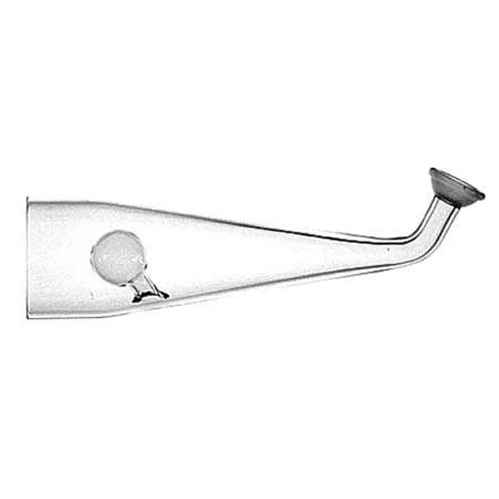 [100-16] Conical Spray Chamber, Open End, with Impact Bead